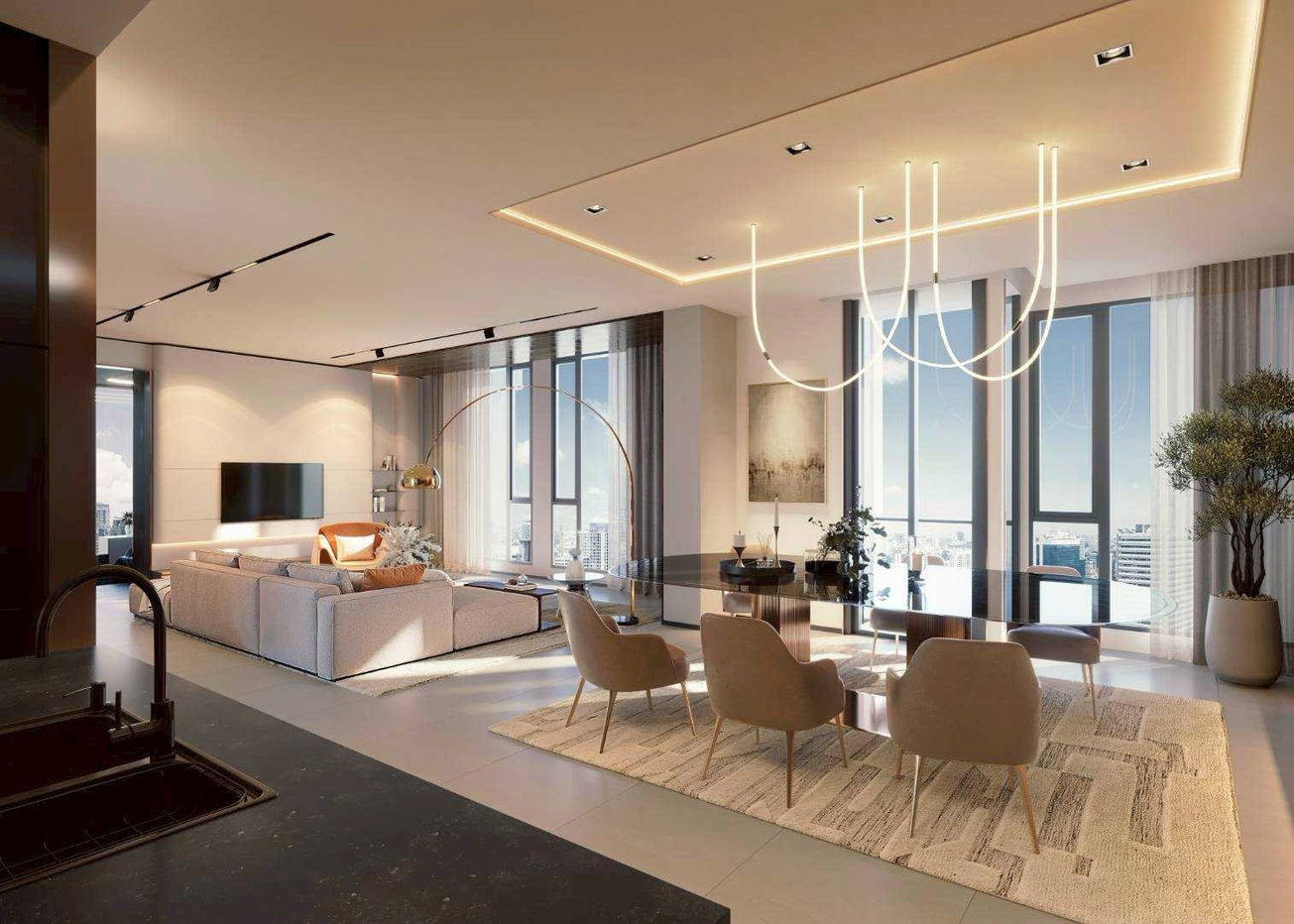 รูป LTHC14618 – Condo for Sale | Hyde Heritage Thonglor | 135.96 sqm | 2 Beds 2 Baths | Near BTS Thonglor | 47.99 MB | คอนโดขาย ไฮด์ เฮอริเทจ ทองหล่อ - รูปที่ 2/8