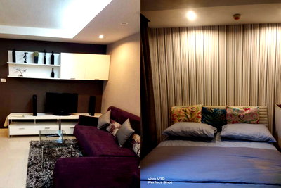 ขายคอนโด : ขายคอนโด Zenith พร้อมอยู่สภาพดีเยี่ยม ใกล้ BTS และทางด่วน บางจาก พระโขนง เนื้อที่ 42.71 ตร.ม เฟอร์ครบ