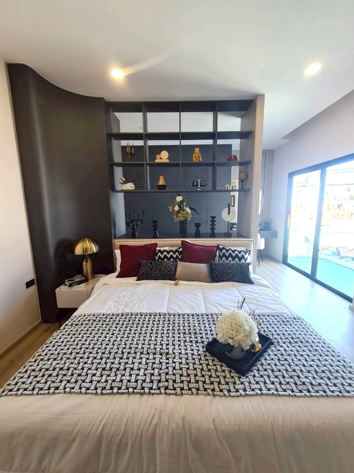 รูป ขาย พูลวิลล่าพร้อมสระว่ายน้ำ โครงการใหม่ ห่างจากมอเตอร์เวย์เพียง 4 นาที - รูปที่ 15/25