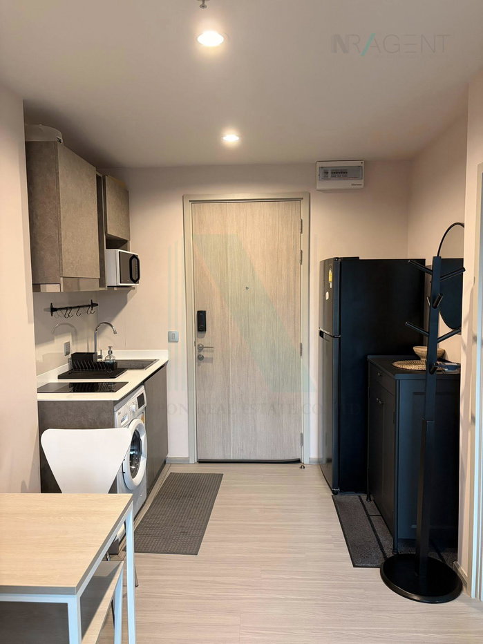 รูป 🚩 ให้เช่าคอนโด แอสปาย เอราวัณ ไพร์ม อาคาร 1 ชั้น 4 1 ห้องนอน ขนาด 27 ตรม ใกล้ สำนักงาน กศน.จังหวัดสมุทรปราการ - รูปที่ 7/8