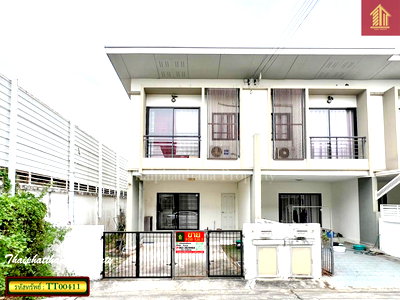 ทาวน์โฮม นิคมบางพลี : แอมมิตี้ บางนา-เทพารักษ์ ทาวน์เฮ้าส์หลังริม ใกล้นิคมบางพลี โลตัสบางบ่อ