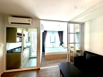 คอนโดให้เช่า : ให้เช่าคอนโด รีเจ้นท์ โฮม บางนา อาคาร D ชั้น 21 1 ห้องนอน ขนาด 28 ตรม ใกล้ BTS บางนา