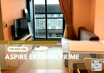 Condos for rent : For Rent ✨ Aspire Erawan Prime ✨ Fully furnished with appliances, near BTS Erawan.