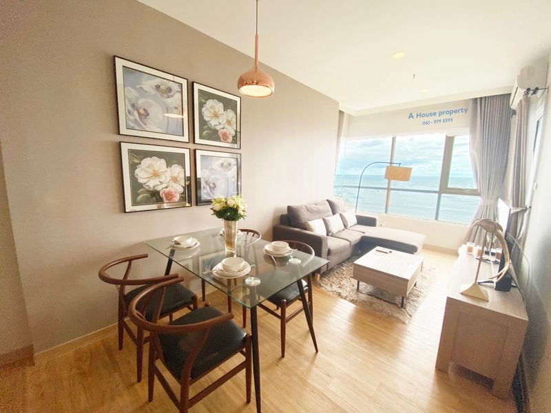 รูป ให้เช่าเดอะซีคอนโด บางพระ ศรีราชา วิวทะเล ห้องสวยพร้อมอยู่ - รูปที่ 1/19