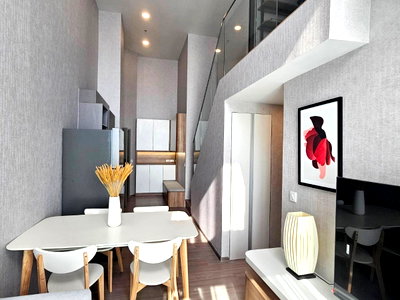 คอนโดให้เช่า : ✅ให้เช่า✅Condo Aspire Sukhumvit-Rama4 ห้อง Duplex สวย พร้อมอยู่คาา