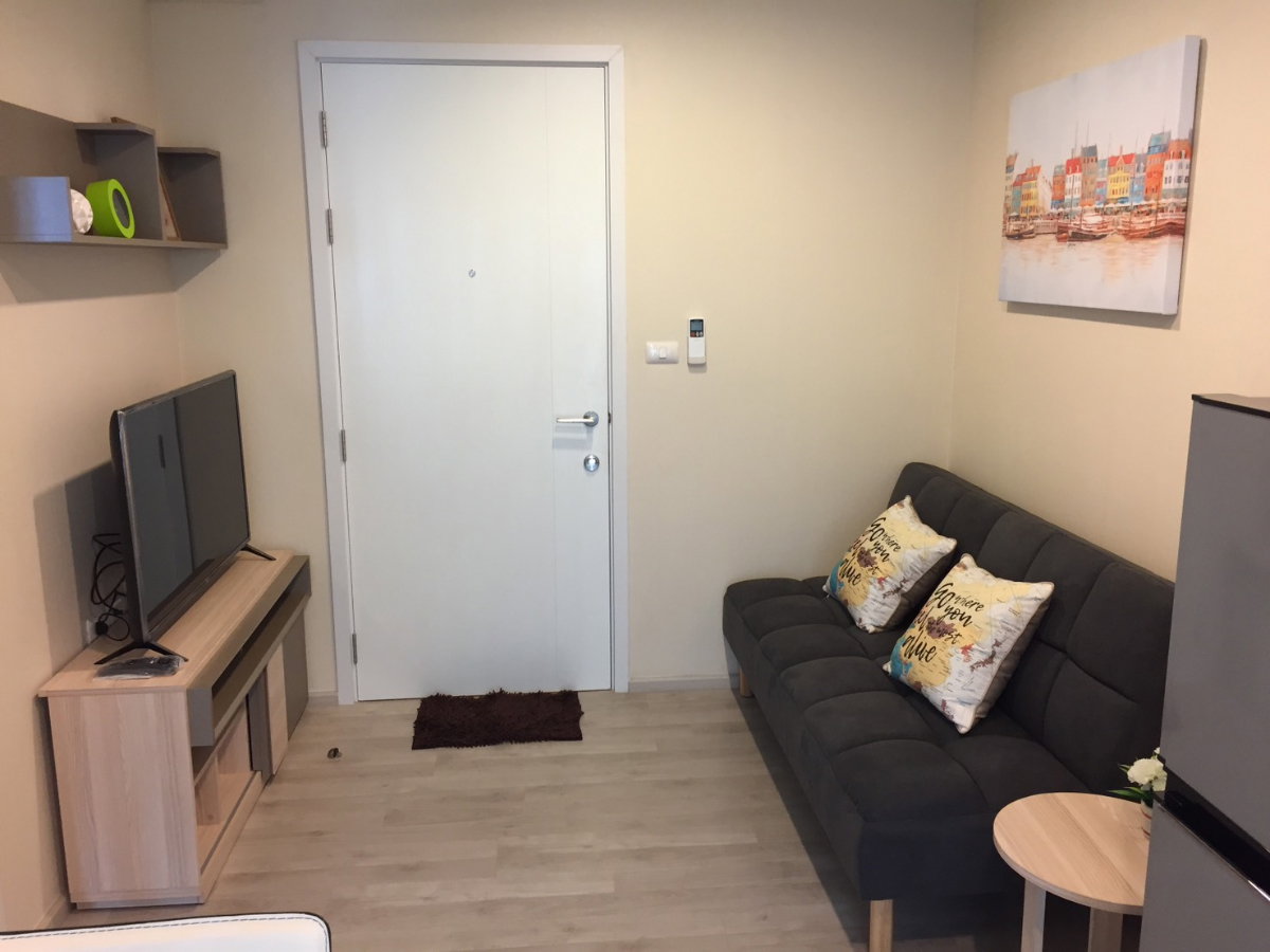 รูป [ให้เช่า]พลัม เซ็นทรัล สเตชั่น ห้องสวยเฟอร์ครบมีคซผ. 26 ตรม. แค่ 8000 บาท/เดือน ใกล้เซ็นทรัลเวสต์เกต - รูปที่ 1/6