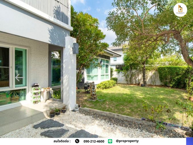 4-bed house for sale, 179 sqm, 100 sq wah, Mantana Wongwaen - Bangbon