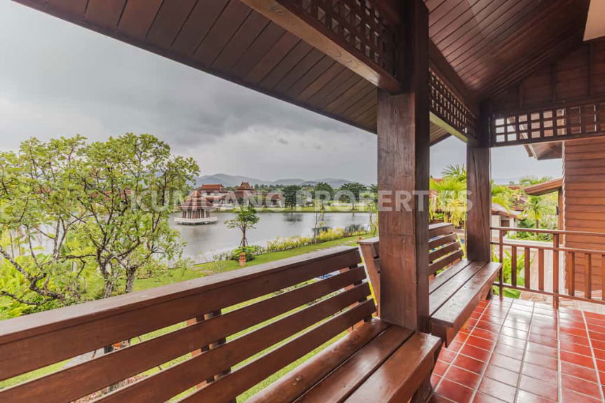 รูป บ้านสไตล์ล้านนา ติดเลคใหญ่ วิวภูเขา 360 องศา - รูปที่ 75/80