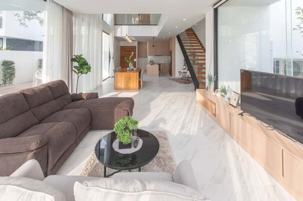 รูป บ้านหรูพร้อมสระว่ายน้ำส่วนตัว ให้เช่าในหมู่บ้านวังตาล - รูปที่ 3/11