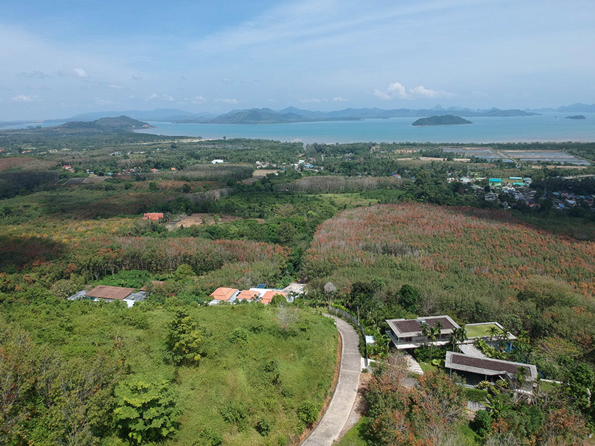 รูป ที่ดินวิวทะเลพิเศษสำหรับขาย – บ้านพารา ป่าคลอก ภูเก็ต | 7 ไร่ | วิวทะเลพาโนรามา 180 องศา - รูปที่ 1/12