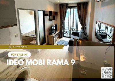 ขายคอนโด : ขายด่วน 📍 IDEO Mobi Rama 9 📍เฟอร์นิเจอร์ และ เครื่องใช้ไฟฟ้าครบ ใกล้ MRT พระราม 9
