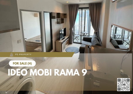 Urgent Sale 📍 IDEO Mobi Rama 9 📍 Fully furnished and equipped with appliances. Near MRT Rama 9.