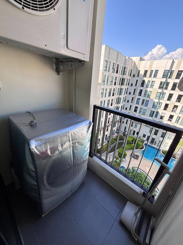 รูป ให้เช่า 📍 Unio Sukhumvit 72 📍 เฟอร์นิเจอร์ และ เครื่องใช้ไฟฟ้าครบ ใกล้ BTS แบริ่ง - รูปที่ 8/8