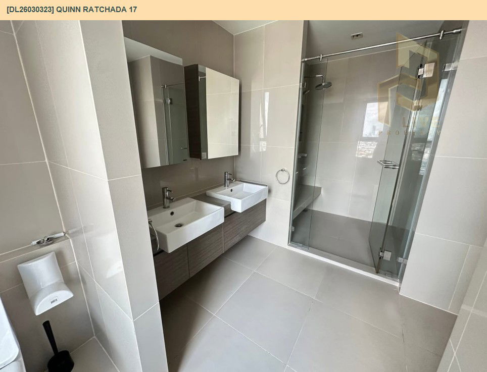 รูป DL26030323 ให้เช่าคอนโด ควินน์ รัชดา 17 (Quinn Ratchada 17) ใกล้ MRT สุทธิสาร พร้อมเข้าอยู่ โทรด่วน 0656133286 LineID @534wlwof - รูปที่ 7/7