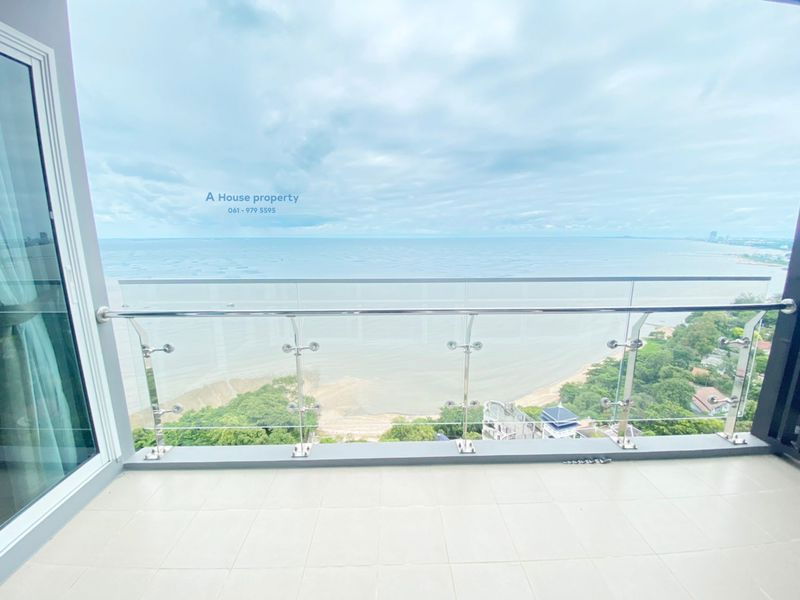 รูป ให้เช่าเดอะซีคอนโด บางพระ ศรีราชา วิวทะเล ห้องสวยพร้อมอยู่ - รูปที่ 16/19