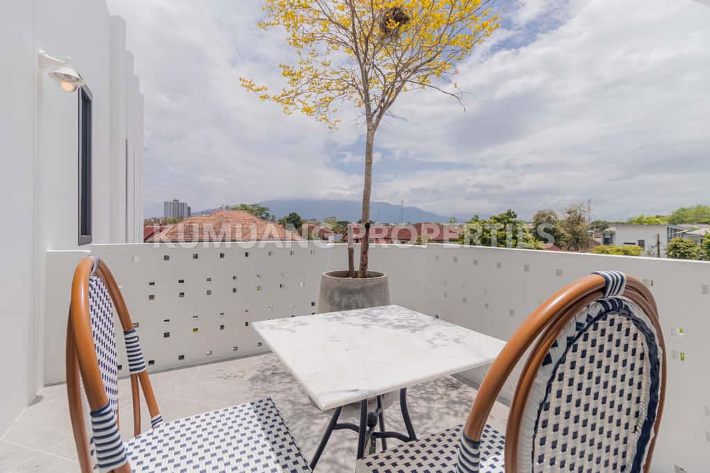 รูป บ้านพูลวิลล่าสร้างใหม่ สไตล์โมเดิร์น มีระบบฟอกอากาศ PM2.5 ในบ้าน - รูปที่ 60/97