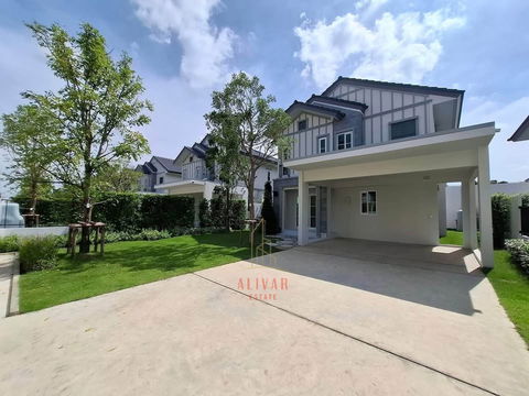 RH031326 ให้เช่า บ้านเดี่ยว 2 ชั้น 4 ห้องนอน at Villaggio 3 ศรีนครินทร์-บางนา (บางนาตราด กม.5)ใกล้ MEGA บางนา