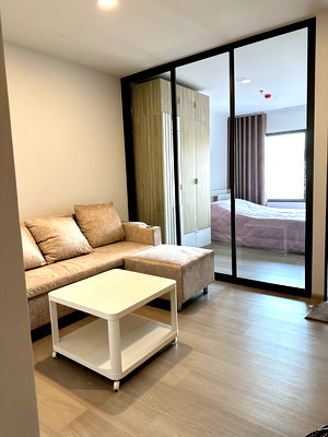 คอนโดให้เช่า : คอนโดใหม่ให้เช่าพร้อมเข้าอยู่ติดรถไฟฟ้าสายสีม่วง/สีชมพู