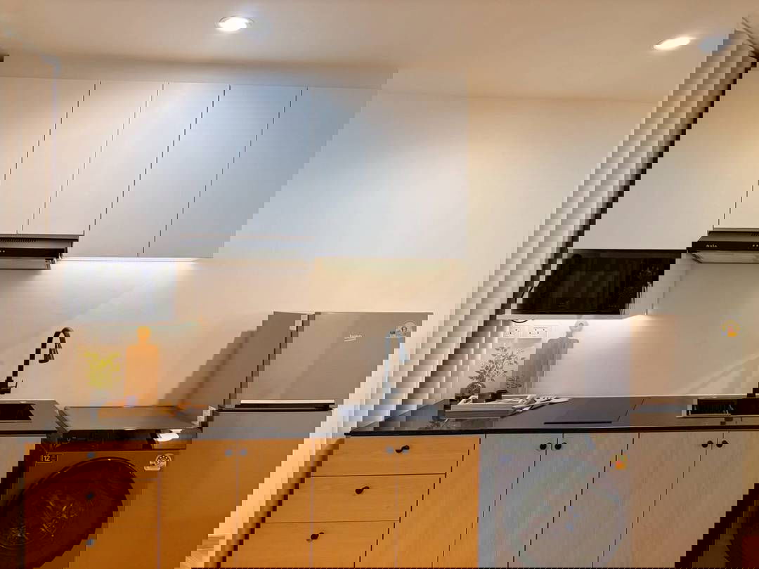 รูป ขาย คอนโดรีโนเวทใหม่ KN Town ช้างเผือก เชียงใหม่ ห้องใหญ่ เฟอร์ครบ (C453) T.0946511456 - รูปที่ 9/11