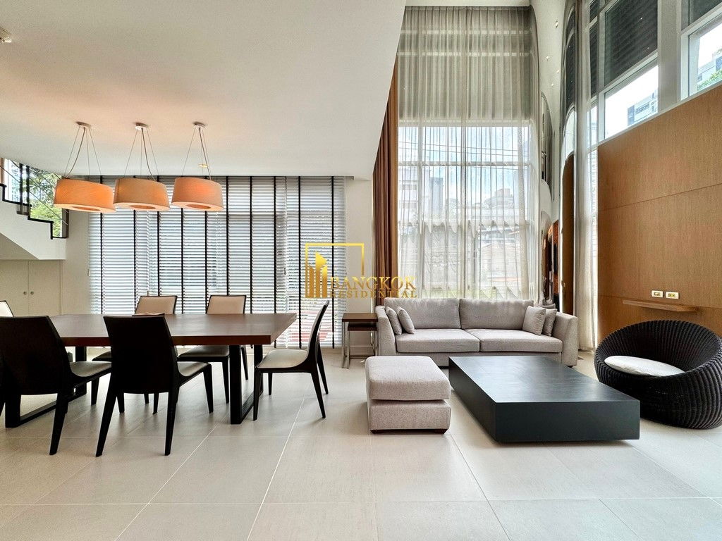 picture Elegant 3 Bed Duplex Apartment in Thonglor Area - BR0690AP - 5/50