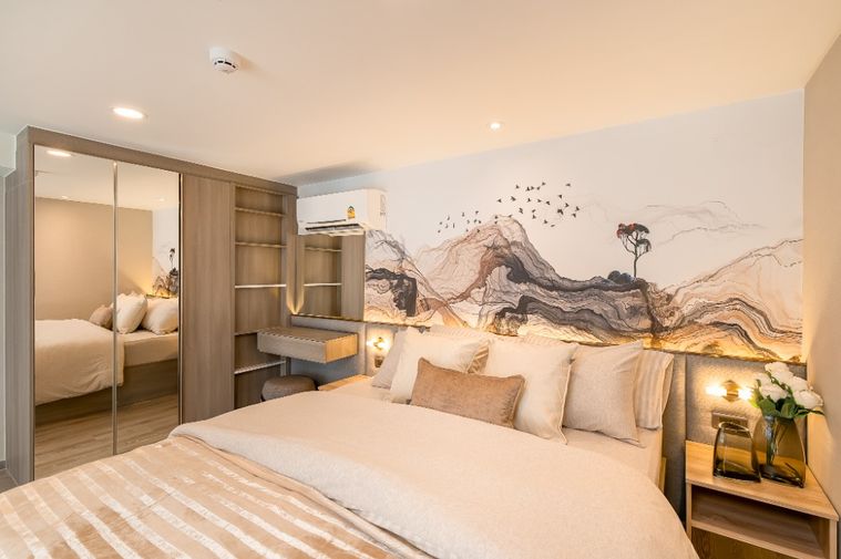 ปล่อยเช่าคอนโด : Knightsbridge kaset - society (ไนท์บริดจ์ เกษตร โซไซตี้ / Duplex 2 ชั้น )