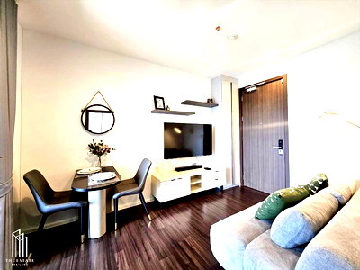 Condos for rent : For rent Whizdom Inspire Sukhumvit. Indulge in privacy with a brand new corner unit, a unique layout per floor, fully furnished, first-time rental.