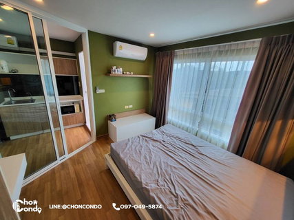 รูปภาพ Room3@sea ชั้น3 บางแสน ----มีเครื่องซักผ้า+แอร์2ตัว----ห้องว่าง02 เม.ย.69----Tel 097-049-5874 (Line: @choncondo มี@ด้วย)