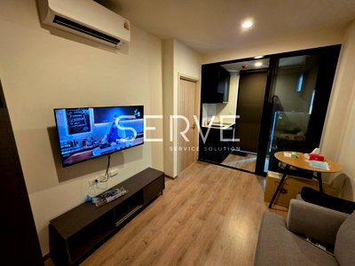 Condos for rent : 1 Bed Large Room High Fl.30+ Fully furnished New Condo Good Location Close To MRT Phra Ram 9 @  NUE District R9