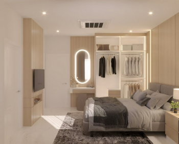 รูป HR3282เช่าบ้านเดี่ยวใจกลางเมืองปุณณวิถี ระบบไฟ 3 เฟส รองรับ EV Charger บรรยากาศร่มรื่นเป็นส่วนตัว - รูปที่ 7/18