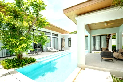 เช่าบ้านเดี่ยว สนามบินภูเก็ต : วิลล่าให้เช่า 4 ห้องนอน ในโครงการ โมอาน่า บรีซ ไม้ขาว 6089075