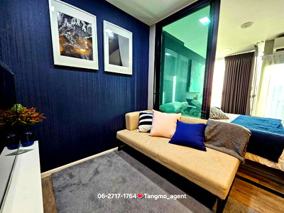 คอนโดให้เช่า : 13,000 ฿ 🍉 Modiz Station 🍉   ว่างพร้อมพัก 26 ตร.ม. ชั้น 8