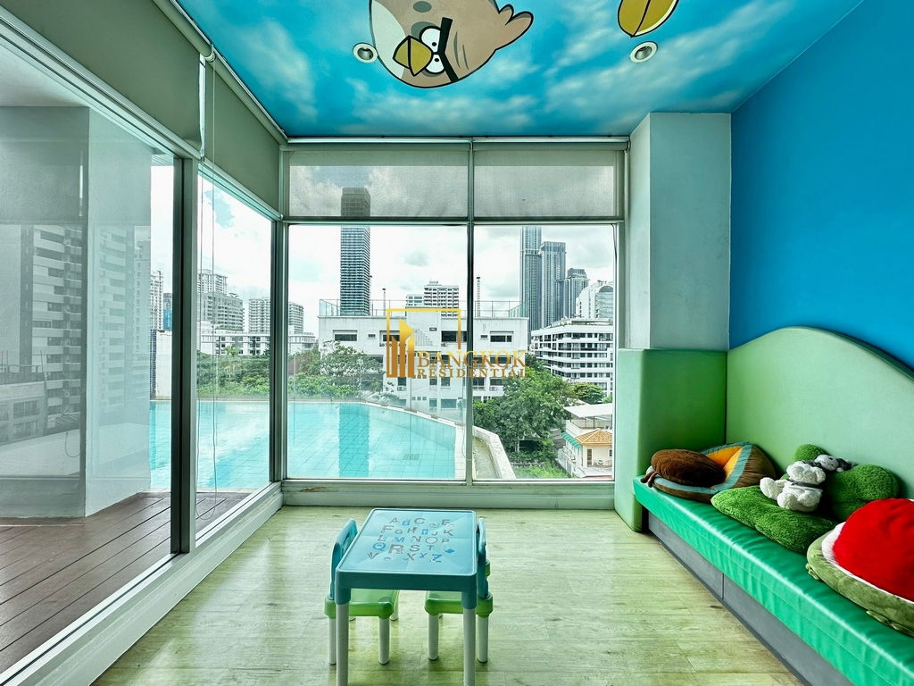 picture Elegant 3 Bed Duplex Apartment in Thonglor Area - BR0690AP - 47/50