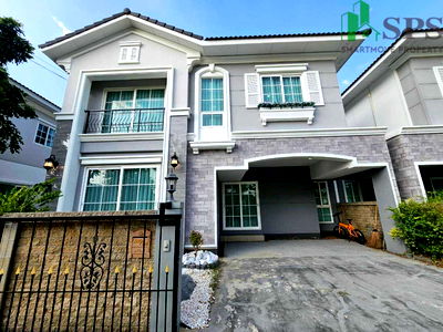 Houses for rent BTS Samrong : House for Rent –Golden Neo Sukhumvit–Lasalle l Facing the garden (SPSSR125)