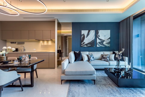 รูปภาพ LTH14573 – Condo for Rent | Sindhorn Tonson | 87 sqm | 1 Bed 1 Bath | Near BTS Chitlom | 140K/Month | คอนโดให้เช่า สินธร ต้นสน