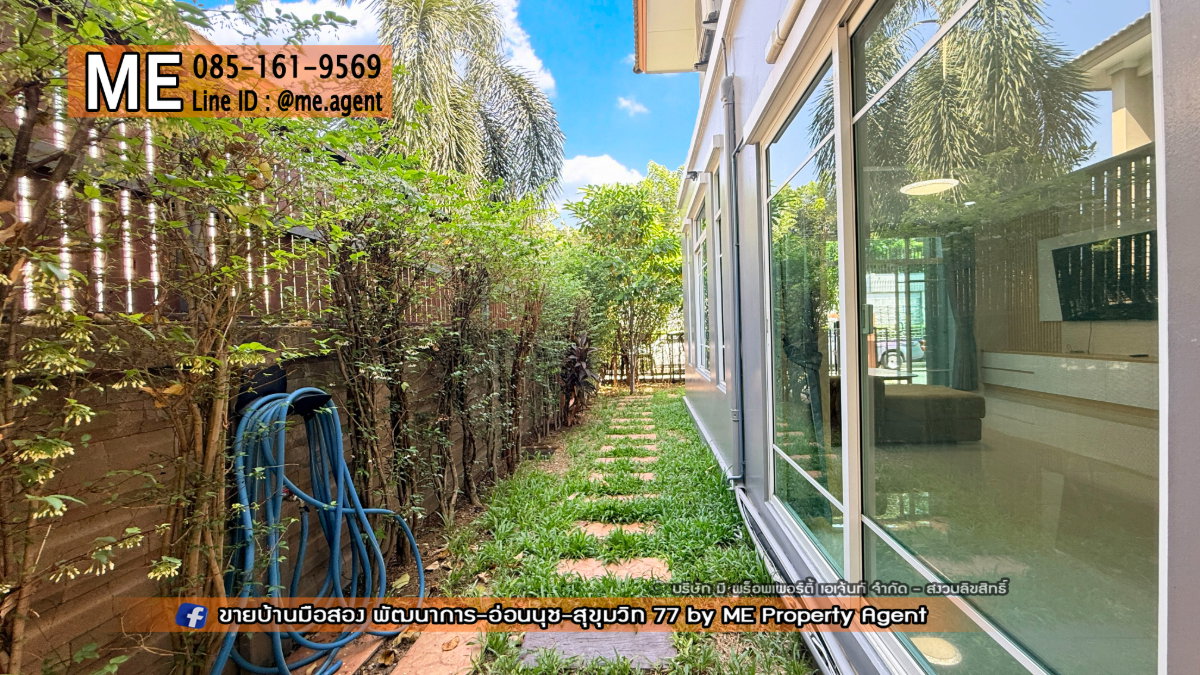 รูป ❌ปุกาศ!❌ บ้านเดี่ยวให้เช่า ภัสสร เพรสทีจ พัฒนาการ 38 บ้านแปลนใหญ่ 210 ตรม. หน้าบ้านไม่ชนกับใคร พร้อมเฟอร์นิเจอร์  โทร 064-954-9619  (RBJ13-59) - รูปที่ 12/30