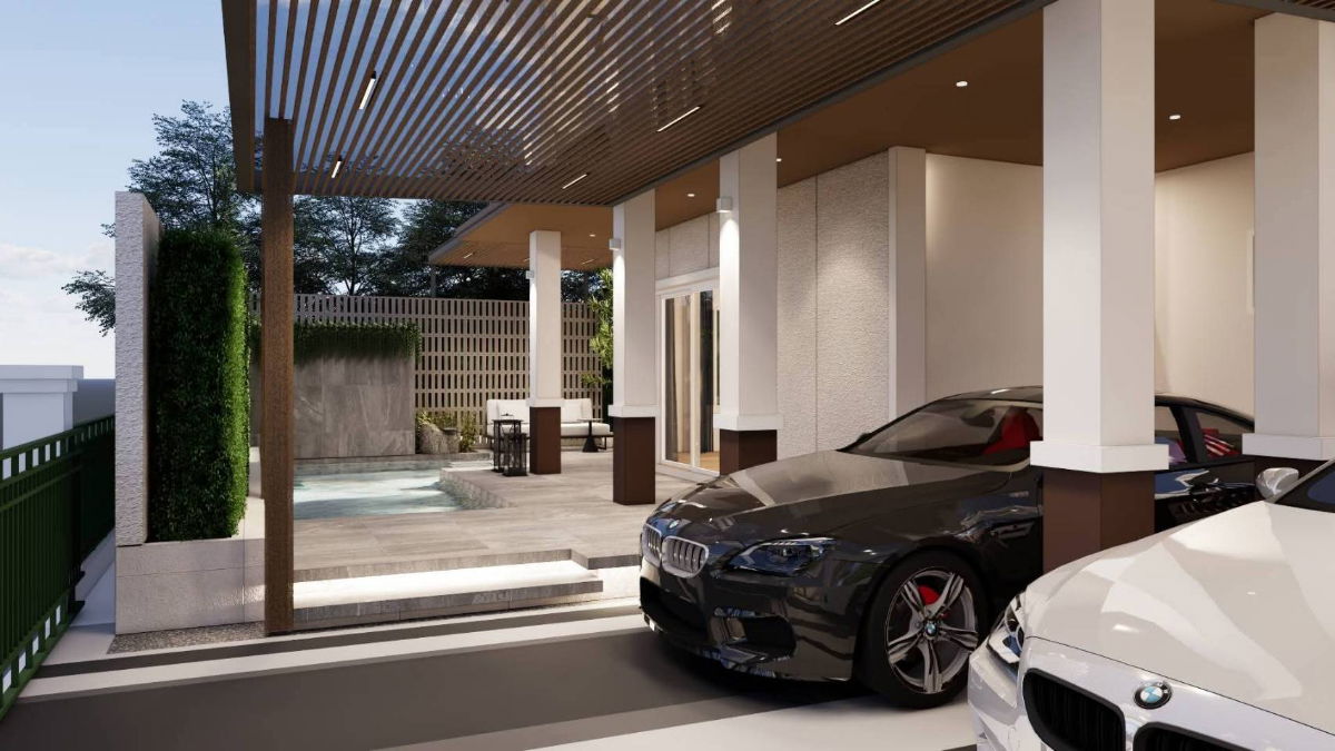 รูป บ้าน Pool Villa โครงการหมู่บ้านสีวลี คลองชล แม่เหียะ เชียงใหม่ 4 ห้องนอน ตกแต่งครบพร้อมเข้าอยู่ (H373) T.0946511456 - รูปที่ 3/9