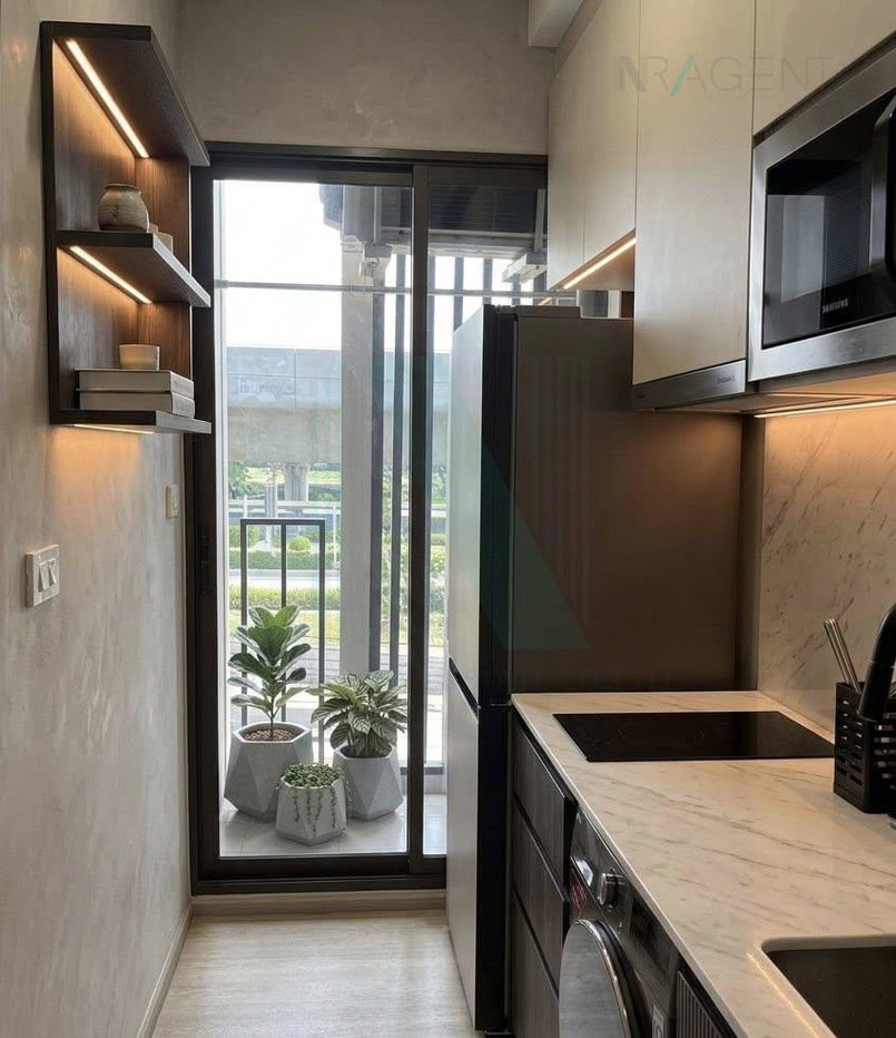 รูป ให้เช่าคอนโด นิว ครอส คูคต สเตชัน อาคาร A ชั้น 4 1 ห้องนอน ขนาด 22 ตรม ใกล้ Makro Food Service ลำลูกกา - รูปที่ 7/8