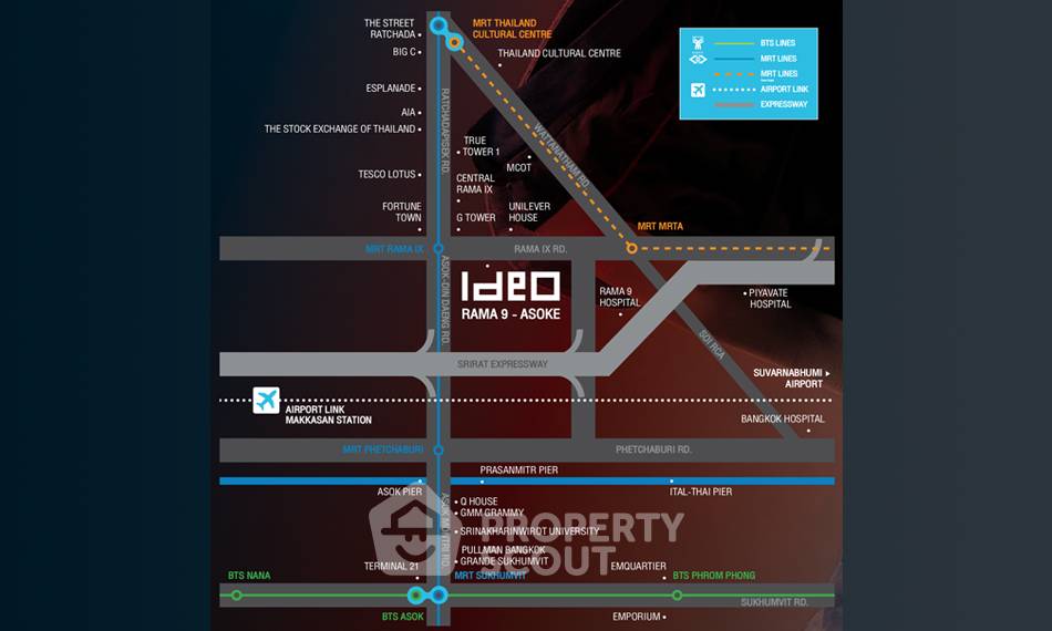 รูป คอนโด 1-ห้องนอน ที่ ไอดีโอ พระราม 9 - อโศก ใกล้ MRT พระราม 9 (ID 797623) - รูปที่ 17/20