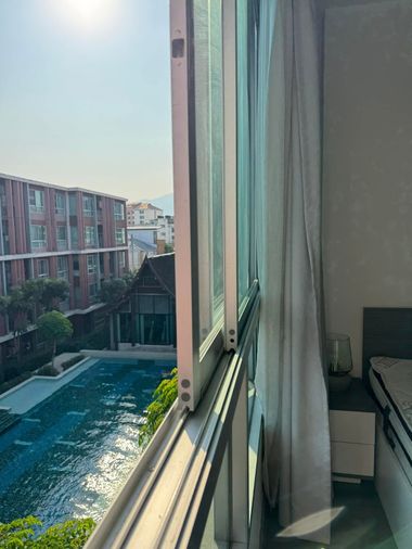 ✅ขายดีเวียง วิวสระ คอนโดกลางเมืองเชียงใหม่ ตึกบี ชั้น 4 ☎️0647924426(เบญ)