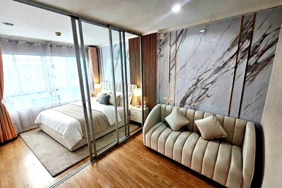 คอนโดให้เช่า : ให้เช่าคอนโด ลุมพินี วิลล์ สุขุมวิท 109 - แบริ่ง อาคาร A2 ชั้น 3 1 ห้องนอน ขนาด 23 ตรม ใกล้ ตลาดนัดแบริ่ง