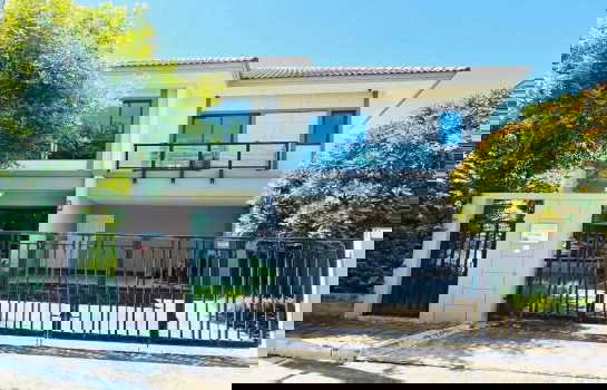 ขายบ้านเดี่ยว : ขายบ้านเดี่ยวภัสสร แจ้งวัฒนะ ชัยพฤกษ์ 59.3 ตร.วา 3 นอน 3 น้ำ ติดถนนหอการค้าไทย ใกล้รถไฟฟ้าสายสีชมพู