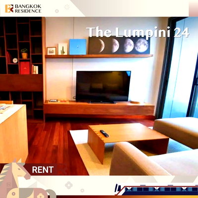 คอนโดให้เช่า : The Lumphini 24 🏙️ High Floor, 2BR Same Layout🛏️ ใกล้ BTS พร้อมพงษ์ 