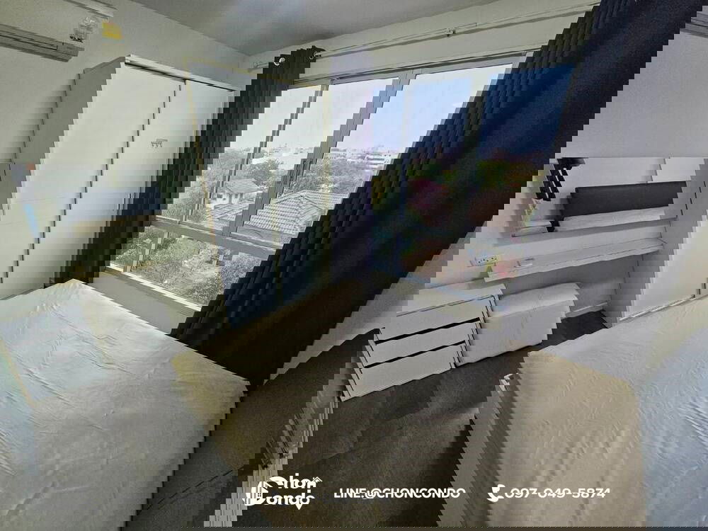 รูป DCondo ดีคอนโด ชั้น5 ตึกD --------------------Tel 097-049-5874 (Line: @choncondo มี@ด้วย) - รูปที่ 4/17