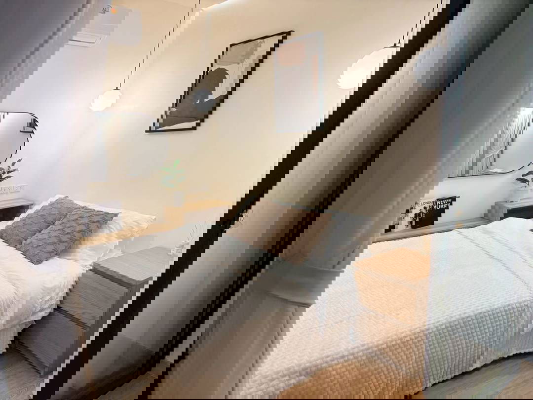 รูป ขาย คอนโดรีโนเวทใหม่ KN Town ช้างเผือก เชียงใหม่ ห้องใหญ่ เฟอร์ครบ (C453) T.0946511456 - รูปที่ 7/11