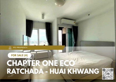 ขายคอนโด : ขายด่วน 📍 Chapter One Eco Ratchada - Huai Khwang 📍 เฟอร์นิเจอร์ และ เครื่องใช้ไฟฟ้าครบ 