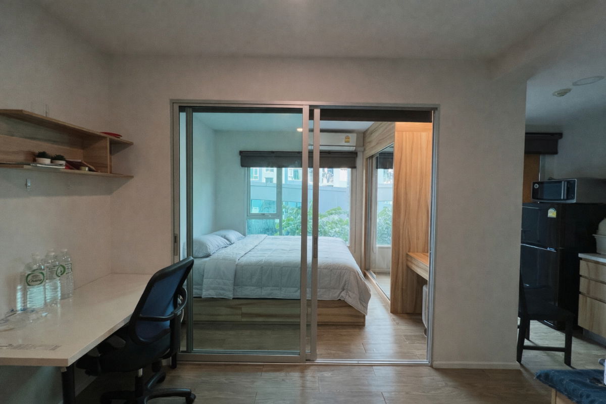 รูป 🩷ให้เช่า 8500.- 🩷แฮปปี้ คอนโด ดอนเมือง ✅ขนาด 28 ตรม🏙️ วิวสระ 📲ติดต่อโทร/ไลน์ 099-289-1569 - รูปที่ 2/9