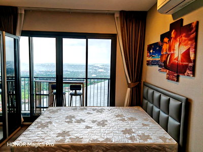 Condos for rent : 🏙️🌊 River View Condo for Rent in Sanambinnam Area – High Floor | Near MRT Phra Nang Klao Bridge | Ko Kret View 🌊🏙️