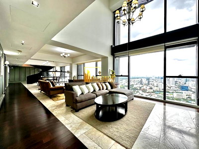 Condos for rent : The Met Sathorn | Outstanding 4 Bed Duplex Condo With Amazing Views - BR16184CD