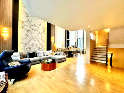Townhouses for sale DONKI Mall Thonglor   : Baan Klang Krung | Renovated 3 Bedroom Townhouse in Thonglor - BR49007TH