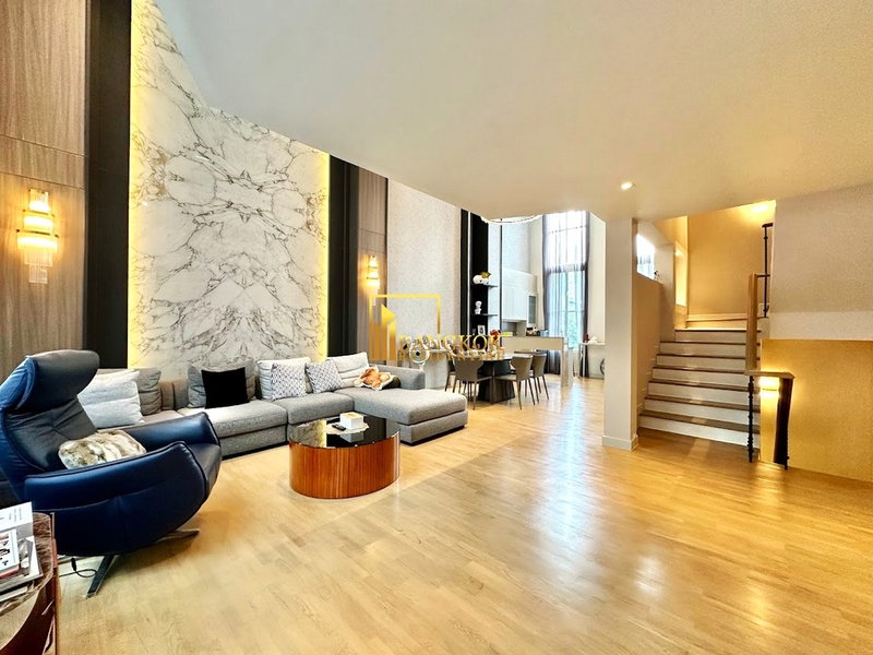 Townhouses for sale : Baan Klang Krung | Renovated 3 Bedroom Townhouse in Thonglor - BR49007TH